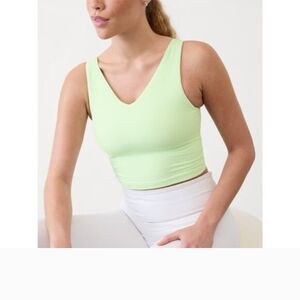 ATHLETA TRANSCEND V NECK SPORTS BRA